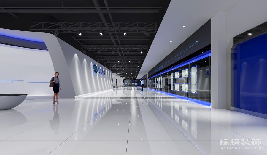 瀏陽藍思智能一樓展廳